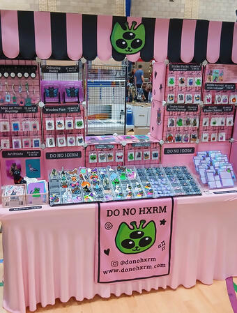 Standard Artist Alley Display Standard Artist Alley Display